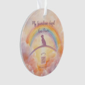 Labrador Retriever Memorial Ornament – Rainbow (voorkant)