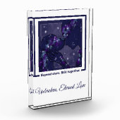Labrador Retriever - Memoriam Acrylaat Foto Blok (Links)