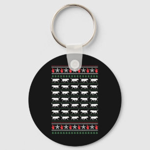 Labrador Retriever Merry Christmas Ugly Sweater Do Sleutelhanger