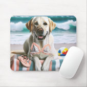 Labrador Retriever met Bikini Top Muismat (Met muis)