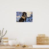 Labrador Retriever met Drake Mallard Poster (Keuken)