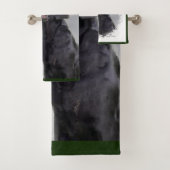 Labrador Retriever met Kerstmis Bad Handdoek (Insitu)