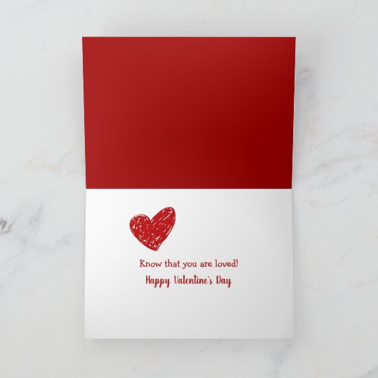 Labrador Retriever met Valentijn kussen Kaart (Binnen)