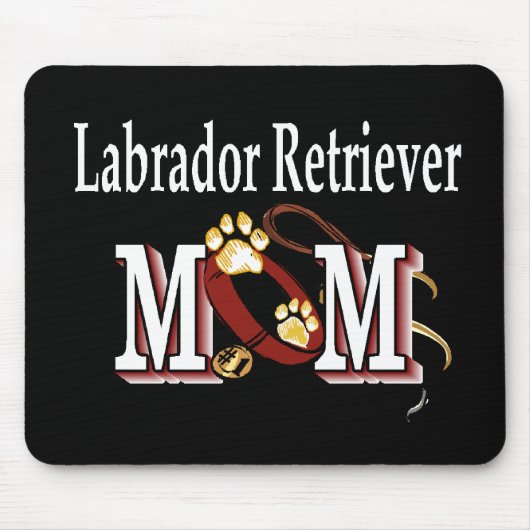 Labrador Retriever MOEDER Cadeaus Muismat (Voorkant)