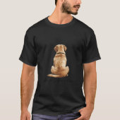 Labrador Retriever Moeder Schattige Hondenliefhebb T-shirt (Voorkant)