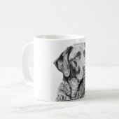 Labrador Retriever Mok (Voorkant links)