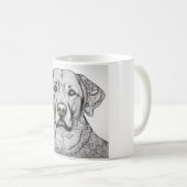 Labrador Retriever Mok (Voorkant rechts)