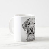 Labrador Retriever Mok (Voorkant links)