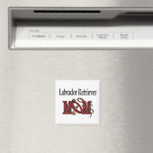Labrador Retriever MOM-cadeaus Magneet (Insitu (Vaatwasser))