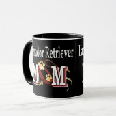 Labrador Retriever MOM-cadeaus Mok (Voorkant links)