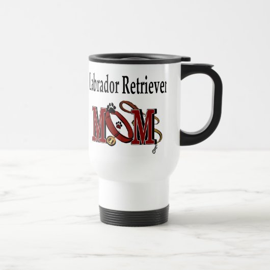 Labrador Retriever MOM-cadeaus Reisbeker (Rechts)