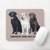 Labrador Retriever Mousepad Muismat (Met muis)