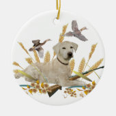 Labrador Retriever My Dog Hunts Ornament (Voorkant)