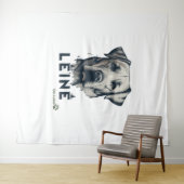 Labrador Retriever - natuur voor hondenliefhebbers Wandkleed (In Situ (horizontaal))