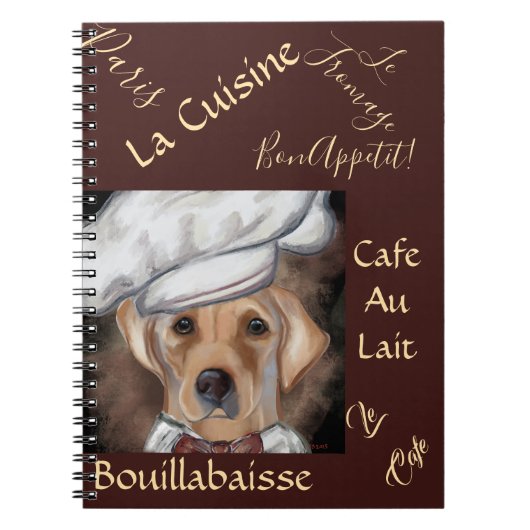 Labrador Retriever Notitieboek (Voorkant)