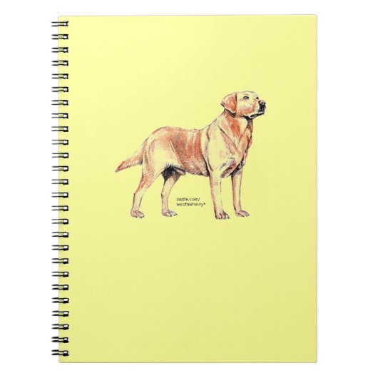 Labrador Retriever Notitieboek (Voorkant)