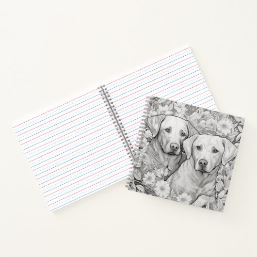 Labrador Retriever Notitieboek (Binnen)