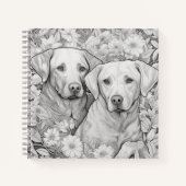 Labrador Retriever Notitieboek (Voorkant)