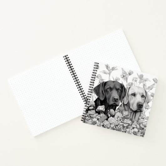Labrador Retriever Notitieboek (Binnen)