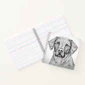 Labrador Retriever-Notitieboek Notitieboek (Binnen)