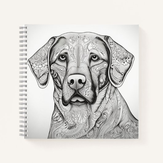 Labrador Retriever-Notitieboek Notitieboek (Voorkant)