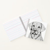 Labrador Retriever-Notitieboek Notitieboek (Binnen)