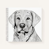 Labrador Retriever-Notitieboek Notitieboek (Voorkant)