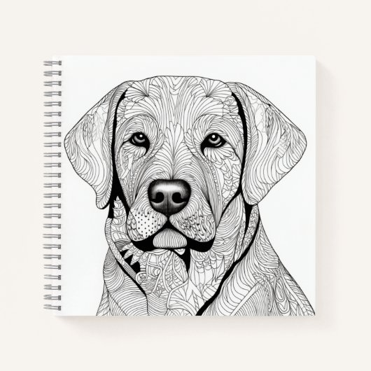 Labrador Retriever-Notitieboek Notitieboek (Voorkant)