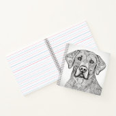 Labrador Retriever-Notitieboek Notitieboek (Binnen)
