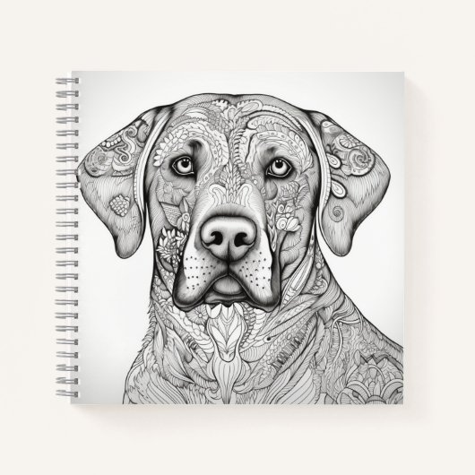 Labrador Retriever-Notitieboek Notitieboek (Voorkant)