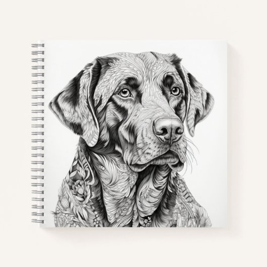 Labrador Retriever-Notitieboek Notitieboek (Voorkant)