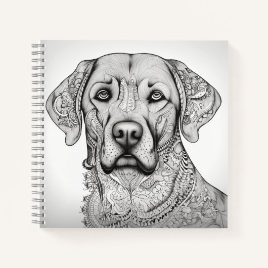 Labrador Retriever-Notitieboek Notitieboek (Voorkant)
