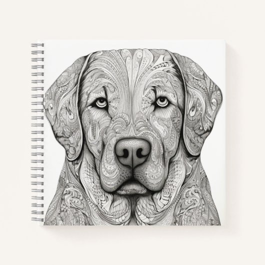Labrador Retriever-Notitieboek Notitieboek (Voorkant)