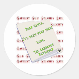 Labrador Retriever Ondeugend of Nice - Sticker