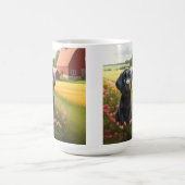 Labrador Retriever op Boerderij Koffiemok (Center)