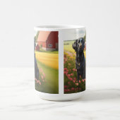 Labrador Retriever op Boerderij Koffiemok (Center)