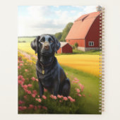 Labrador Retriever op boerderij Planner (Achterkant)