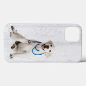Labrador Retriever op gewitwasd hout Case-Mate iPhone Case (Achterkant (horizontaal))