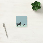 Labrador Retriever op lekkagekwirrel Post-it® Notes (Kantoor)