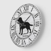 Labrador Retriever op washout Grote Klok (Hoek)