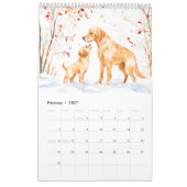Labrador Retriever Ouder en Puppy Kalender (Feb 2027)