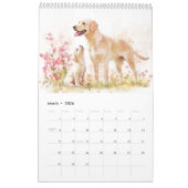 Labrador Retriever Ouder en Puppy Kalender (Mar 2026)