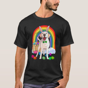 Labrador Retriever Paaseieren Konijn Lab Hond T-shirt