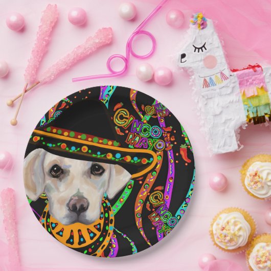 Labrador Retriever Papieren Bordje (Feest)