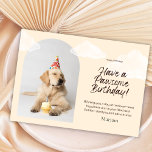 Labrador Retriever Party Pet Verjaardagsgroet Kaart<br><div class="desc">Vier het met staartwags en party petten met ons Labrador Retriever Party Pet Birthday Wenskaart! Met een schattige Labrador retriever die een feestelijk pet draagt, is deze kaart ideaal voor hondenliefhebbers en iedereen die een speciale dag viert. Binnen wachten hartverwarmende verjaardagswensen, belooft een dag vol vreugde, gelach en de heerlijke...</div>