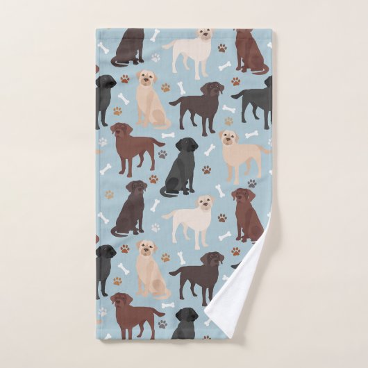 Labrador Retriever Paws en Botten Bad Handdoek (Handdoek)