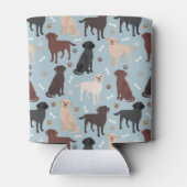 Labrador Retriever Paws en Botten Blikjeskoeler (Achterkant)