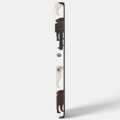 Labrador Retriever Paws en Botten Case-Mate iPhone Case (Achterkant / Links)