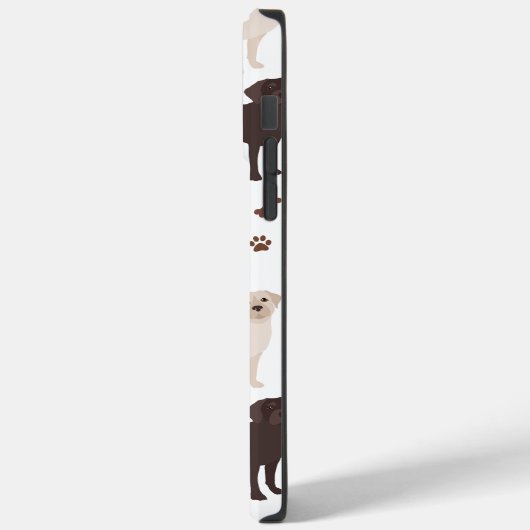 Labrador Retriever Paws en Botten Case-Mate iPhone Case (Achterkant / Links)