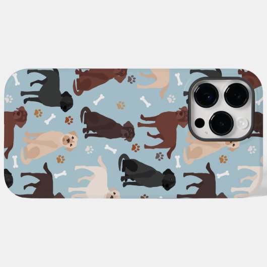 Labrador Retriever Paws en Botten Case-Mate iPhone Case (Achterkant (horizontaal))